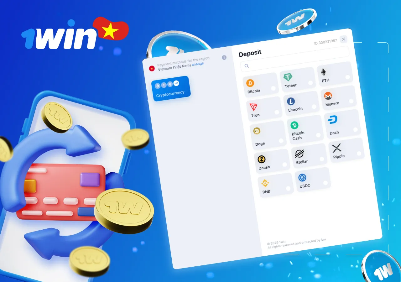 Các phương thức thanh toán có sẵn